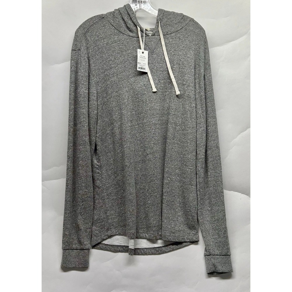 Marine Layer Men's Heather Grey Small DK Pullover Hoodie (R1)